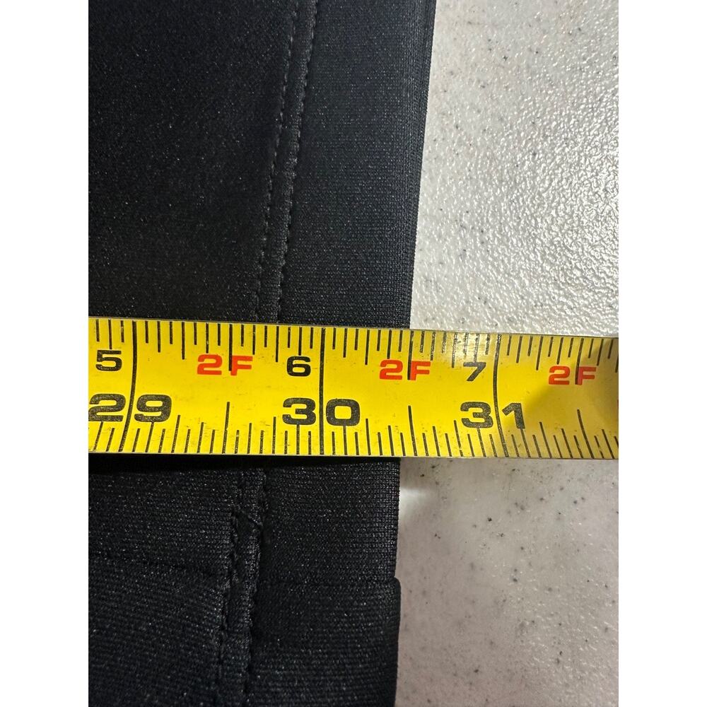 NWT Oak+Fort Black Stretchy Waist High Rise Pull On Wide Leg Pants-M $68 D4 - Picture 7 of 7